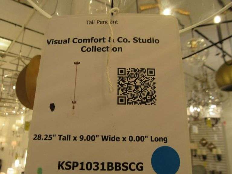 CHANDELIER OR PENDANT AS SHOWN * REFER TO PHOTOS * BUYER RESPONSIBLE FOR REMOVAL - BRING TOOLS AND LADDER AS ITEMS ARE CEILING MOUNTED 12'-14' CEILING HEIGHT*