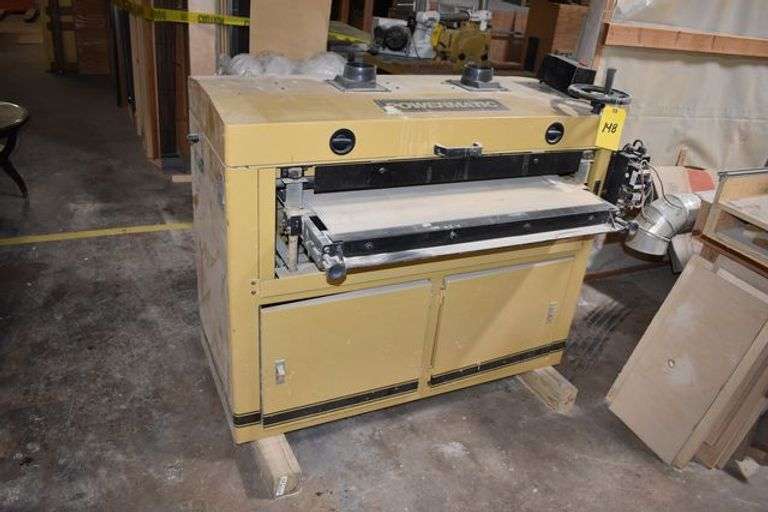 POWERMATIC DRIVEN SANDER MDL DDS237 *CONDITION UNKNOWN*