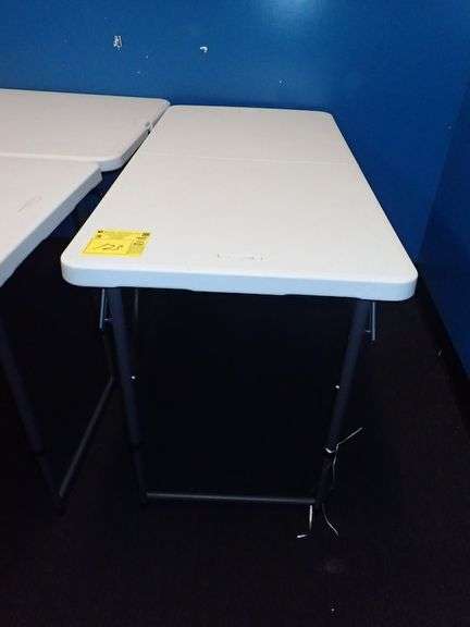 (3) Assorted Sized Lifetime Folding Tables