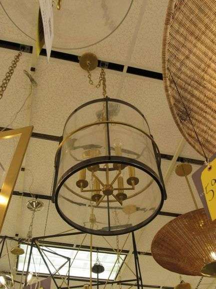 CHANDELIER OR PENDANT AS SHOWN * REFER TO PHOTOS * BUYER RESPONSIBLE FOR REMOVAL - BRING TOOLS AND LADDER AS ITEMS ARE CEILING MOUNTED 12'-14' CEILING HEIGHT*