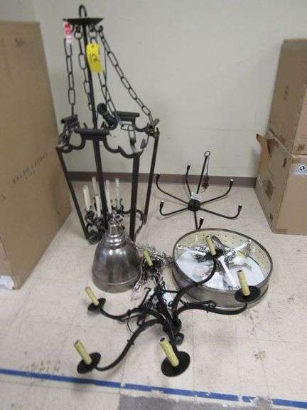 LOT OF (5) ASSORTED OPEN BOX LIGHT FIXTURES