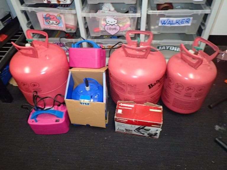 Assorted Balloon and Party Supplies