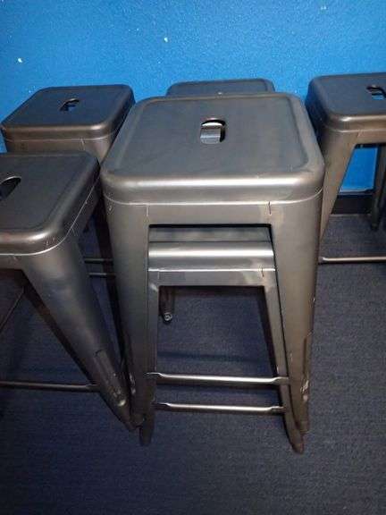 Metal Stacking Chair **sold 8X the money**