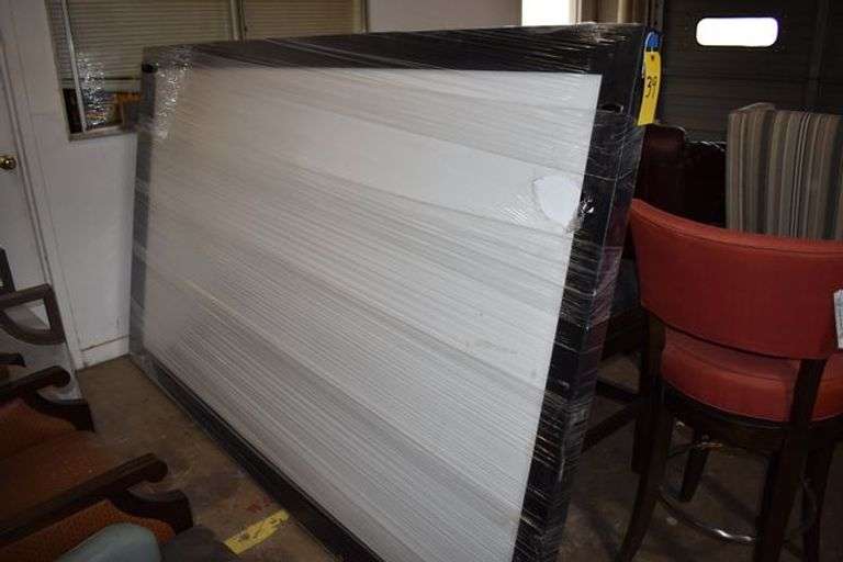 WALL MOUNT FRAMED  PROJECTION SCREEN - APPROX. 99" X 59"