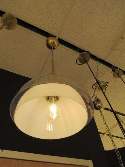 CHANDELIER OR PENDANT AS SHOWN * REFER TO PHOTOS * BUYER RESPONSIBLE FOR REMOVAL - BRING TOOLS AND LADDER AS ITEMS ARE CEILING MOUNTED 12'-14' CEILING HEIGHT*