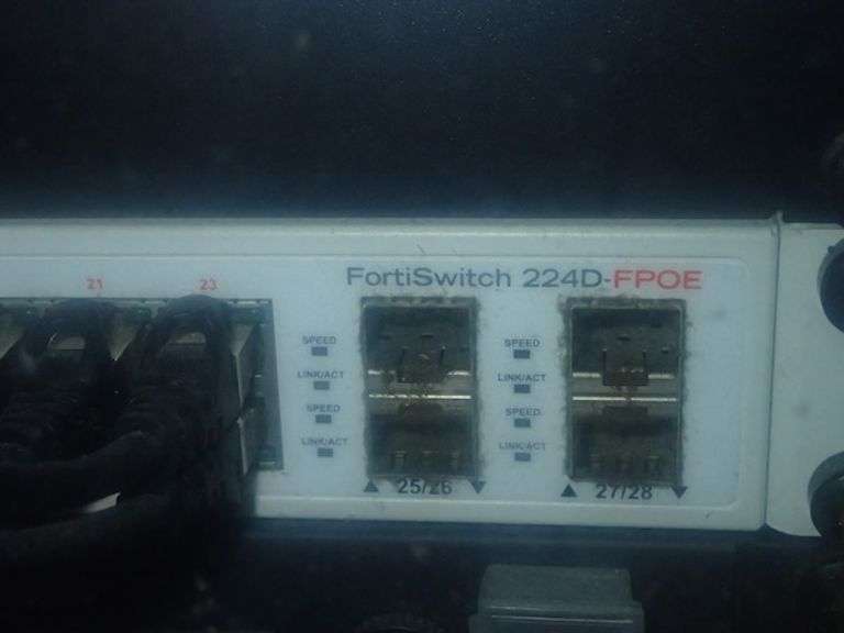 Navepoint Wall Mounted Network Cabinet w/ Contents