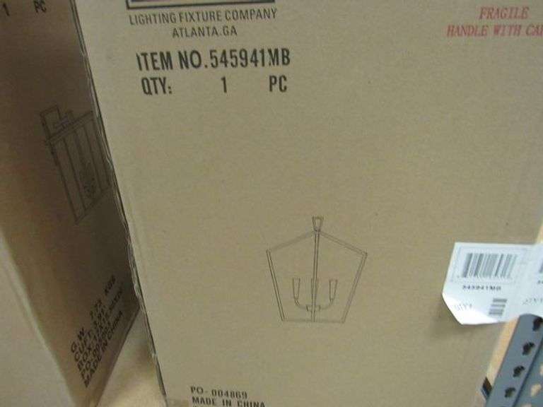 CAPITAL PENDANT LIGHT #545941MB