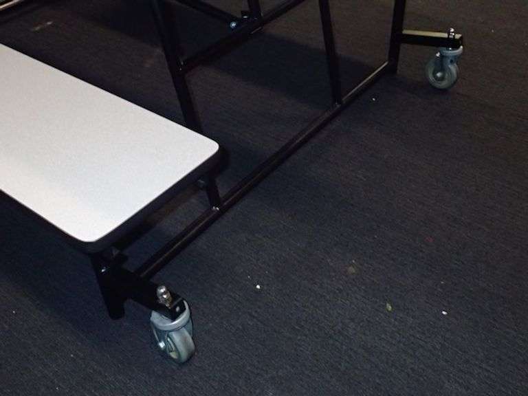 Learniture Mobile Bench Cafeteria Table 12' **sold 2X the money**