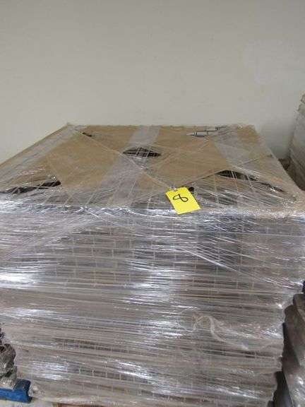(3) SKIDS OF ASSORTED WIRE DECKING INSERTS FOR PALLET RACK, 24", 42", ETC.