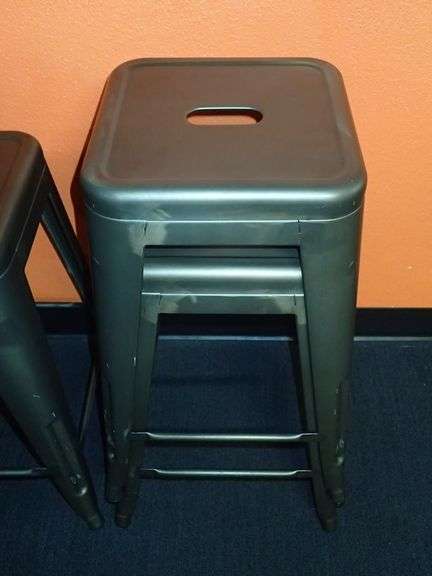 Metal Stacking Chair **sold 5X the money**