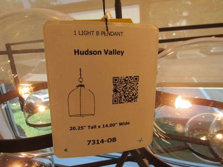 CHANDELIER OR PENDANT AS SHOWN * REFER TO PHOTOS * BUYER RESPONSIBLE FOR REMOVAL - BRING TOOLS AND LADDER AS ITEMS ARE CEILING MOUNTED 12'-14' CEILING HEIGHT*