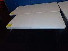 (3) Assorted Sized Lifetime Folding Tables