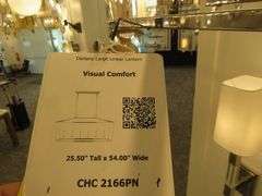 CHANDELIER OR PENDANT AS SHOWN * REFER TO PHOTOS * BUYER RESPONSIBLE FOR REMOVAL - BRING TOOLS AND LADDER AS ITEMS ARE CEILING MOUNTED 12'-14' CEILING HEIGHT*