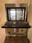 2011 MOD-U-SERVE MCT-FT3 MODULAR COUNTER W/ ATLAS METAL WCPT-3 REFRIGERATED PASS THROUGH DISPLAY CASE