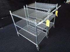 Seville Classics Metal NSF Cart w/ Three Shelves **sold 2X the money**