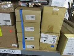 APPROX. (25) BOXES MISC. ASSORTED FAN BLADES, CHAINS, ASSORTED DOWN RODS, DOWN ROD/HANGER BALL REPLACEMENTS, BLANKING PLATES, ETC.
