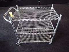 Seville Classics Metal NSF Cart w/ Three Shelves **sold 2X the money**