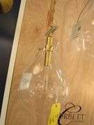 CHANDELIER OR PENDANT AS SHOWN * REFER TO PHOTOS * BUYER RESPONSIBLE FOR REMOVAL - BRING TOOLS AND LADDER AS ITEMS ARE CEILING MOUNTED 12'-14' CEILING HEIGHT*