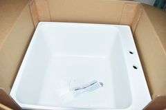 LAUNDRY TUB, FLOOR MOUNT
