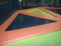 Octagon Trampoline Area