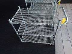 Seville Classics Metal NSF Cart w/ Three Shelves **sold 3X the money**