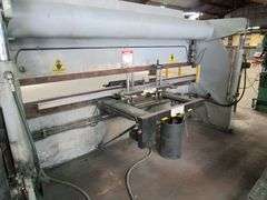 ACCURPRESS PRESS BRAKE MDL. 710012, S/N 5138, 100-TON CAPACITY, 1' BED LENGTH, 230V, 3-PHASE, W/ETS CONTROLS