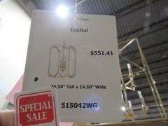 CAPITAL 4-LIGHT FOYER #515042WG, LOCATED IN WAREHOUSE