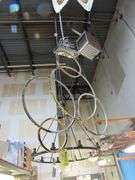 MULTI LIGHT PENDANT, LOCATED IN WAREHOUSE, BUYER NEEDS LADDER FOR REMOVAL