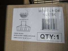 LOT, (8) ASSORTED TRANS GLOBE ITEMS - (3) 70524PC, (2) 71803BK, (2) 71804BK AND (1) 10267BK
