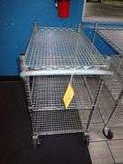 Seville Classics Metal NSF Cart w/ Three Shelves **sold 4X the money**