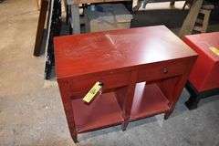 ET CETERA SIDE TABLE WITH 2-DRAWERS - APPROX. 36" X 18" X 30"