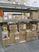 LOT OF APPROX. (32) ASSORTED Z-LITE LIGHTING PRODUCTS, 5-LIGHT VANITIES, 4-LIGHT VANITY, 3-LIGHT VANITIES, CHANDELIERS, LIGHT PENDANTS, WALL LIGHTS, GLASS & PARTS, LED CEILING LIGHTS, ETC.