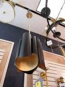CHANDELIER OR PENDANT AS SHOWN * REFER TO PHOTOS * BUYER RESPONSIBLE FOR REMOVAL - BRING TOOLS AND LADDER AS ITEMS ARE CEILING MOUNTED 12'-14' CEILING HEIGHT*