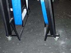 Mobile Bench Cafeteria Table 12'