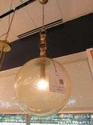CHANDELIER OR PENDANT AS SHOWN * REFER TO PHOTOS * BUYER RESPONSIBLE FOR REMOVAL - BRING TOOLS AND LADDER AS ITEMS ARE CEILING MOUNTED 12'-14' CEILING HEIGHT*