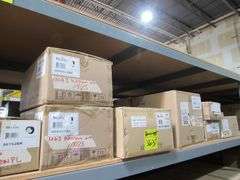 LOT OF APPROX. (8) BOXES: MAXIM LIGHTING, (1) PCB INTEGRATED 8W, Z, E-26 MEDIUM 60W POST LIGHTS, (1) 1094 1.8W LAMP, (1) E26 MEDIUM 60W PENDANT, (2) 3H INTEGRATED 6W VANITY