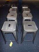 Metal Stacking Chair **sold 8X the money**