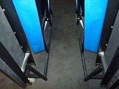 Mobile Bench Cafeteria Table 12'