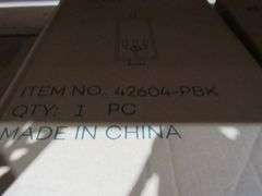 LOT OF APPROX. (5) BOXES: MILLENNIUM LIGHTING 99602-MG, 9805-SN, 42602-PBK, 42604-PBK