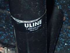 U-Line Heavy Duty Metal 6' Bench  (Missing Bolt)