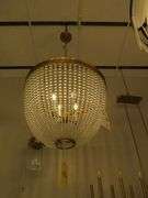 CHANDELIER OR PENDANT AS SHOWN * REFER TO PHOTOS * BUYER RESPONSIBLE FOR REMOVAL - BRING TOOLS AND LADDER AS ITEMS ARE CEILING MOUNTED 12'-14' CEILING HEIGHT*