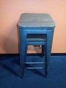Metal Stacking Chair w/ Wood Top **sold 6X the money**