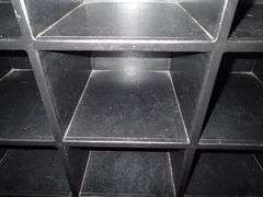 30 Compartment Cubby Storage Unit 6' X 1'2" X 4'