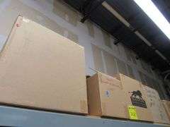 LOT OF (5) BOXES SAVOY HOUSE, (1) 7-4056-1-322 GLASS, M800-12-CMB GLASS ONLY, G118-1120-123 GLASS ONLY
