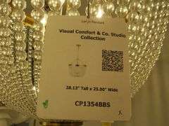 CHANDELIER OR PENDANT AS SHOWN * REFER TO PHOTOS * BUYER RESPONSIBLE FOR REMOVAL - BRING TOOLS AND LADDER AS ITEMS ARE CEILING MOUNTED 12'-14' CEILING HEIGHT*