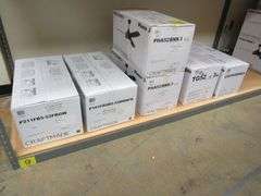LOT OF (6) CRAFTMADE ASSORTED CEILING FANS, (2) PHASE 3 52" #PHA52BNK3, (1) CHAMPION 60" #CHP60BNK9, (1) TARGAS 52" #TG52ESP3, (1) PRO PLUS 101 52" #P101FBSB5-52BWNFB & (1) PRO PLUS 211 52" #P211FB5-52FBGW