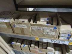 CONTENTS OF SHELF, ASSORTED WAC LIGHTING PRODUCTS, LED'S, BULBS, STRIP LIGHTS, ETC.