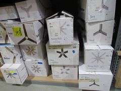 LOT OF APPROX. (40) BOXES ASSORTED RETURN LIGHTING/FIXTURE ITEMS