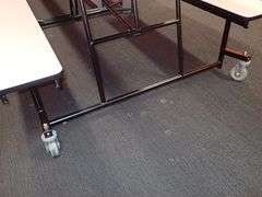 Learniture Mobile Bench Cafeteria Table 12'