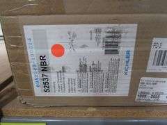LOT, (3) ASSORTED KICHLER ITEMS INCLUDING (1) 52537NBR, (1) 43998CH AND (1) 43999BK
